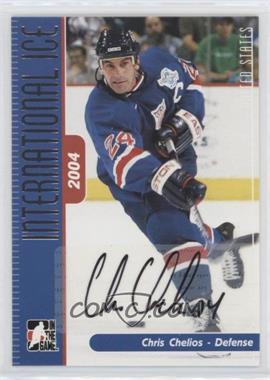 2006-07 In the Game-Used International Ice Signature Series - Autographs #A-CC - Chris Chelios
