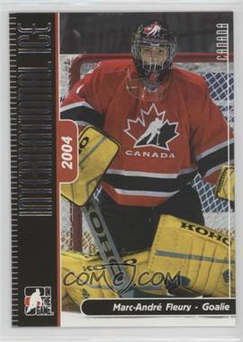 2006-07 In the Game-Used International Ice Signature Series - [Base] #127 - Marc-Andre Fleury