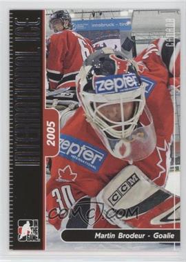 2006-07 In the Game-Used International Ice Signature Series - [Base] #98 - Martin Brodeur