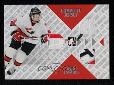 2006-07 In the Game-Used International Ice Signature Series - Complete Jersey - Silver #CJ-01 - John Tavares /10