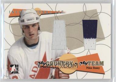 2006-07 In the Game-Used International Ice Signature Series - My Country My Team - Gold #MC-13 - Mike Bossy /10