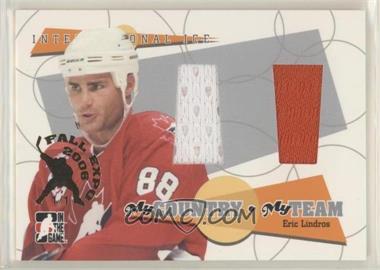 2006-07 In the Game-Used International Ice Signature Series - My Country My Team - Silver #MC-21 - Eric Lindros /60