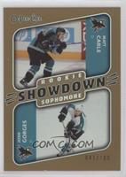 Rookie Sophomore Showdown - Matt Carle, Josh Gorges #/100