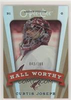 Hall Worthy - Curtis Joseph #/100