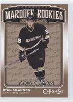 Marquee Rookies - Ryan Shannon