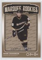 Marquee Rookies - Ryan Shannon