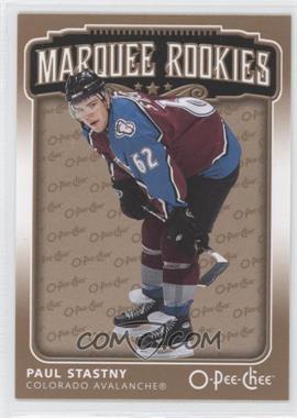 2006-07 O-Pee-Chee - [Base] #548 - Marquee Rookies - Paul Stastny