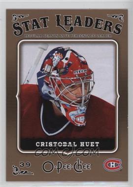 2006-07 O-Pee-Chee - [Base] #610 - Stat Leaders - Cristobal Huet