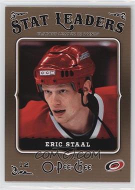 2006-07 O-Pee-Chee - [Base] #611 - Stat Leaders - Eric Staal