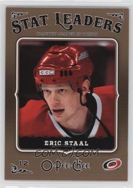 2006-07 O-Pee-Chee - [Base] #611 - Stat Leaders - Eric Staal