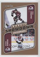 Rookie Sophomore Showdown - Paul Stastny, Marek Svatos