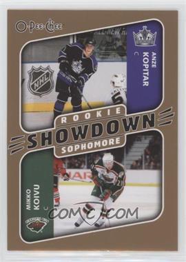 2006-07 O-Pee-Chee - [Base] #636 - Rookie Sophomore Showdown - Anze Kopitar, Mikko Koivu