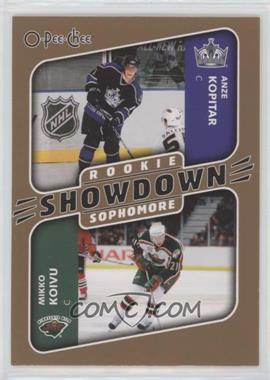 2006-07 O-Pee-Chee - [Base] #636 - Rookie Sophomore Showdown - Anze Kopitar, Mikko Koivu