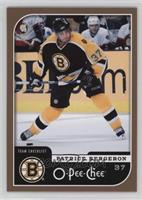 Team Checklist - Patrice Bergeron