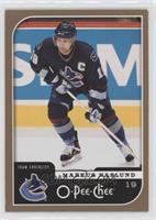 Team Checklist - Markus Naslund [EX to NM]