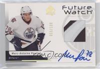 Future Watch Autographs - Marc-Antoine Pouliot [EX to NM] #/100