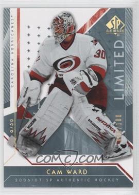 2006-07 SP Authentic - [Base] - Limited #83 - Cam Ward /100