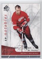 SP Notables - Gordie Howe #/999