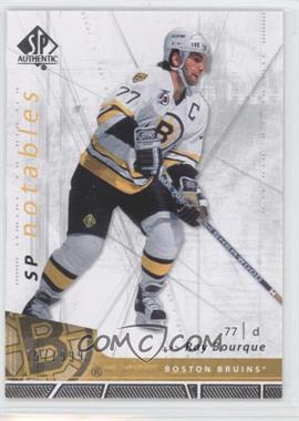 2006-07 SP Authentic - [Base] #148 - SP Notables - Ray Bourque /999