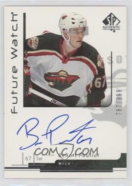 2006-07 SP Authentic - [Base] #194 - Future Watch Autographs - Benoit Pouliot /999