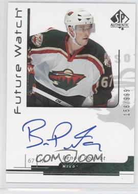 2006-07 SP Authentic - [Base] #194 - Future Watch Autographs - Benoit Pouliot /999