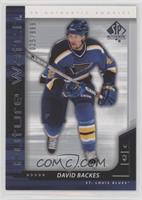 Future Watch - David Backes [EX to NM] #/999