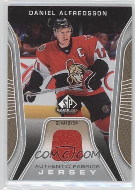 2006-07 SP Game Used Edition - Authentic Fabrics - Jersey #AF-AL - Daniel Alfredsson