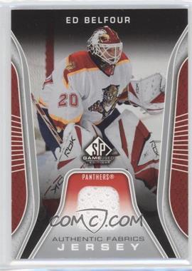 2006-07 SP Game Used Edition - Authentic Fabrics - Jersey #AF-EB - Ed Belfour