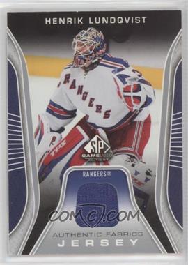 2006-07 SP Game Used Edition - Authentic Fabrics - Jersey #AF-HL - Henrik Lundqvist