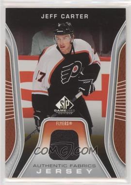 2006-07 SP Game Used Edition - Authentic Fabrics - Jersey #AF-JC - Jeff Carter