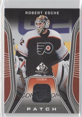 2006-07 SP Game Used Edition - Authentic Fabrics - Patch #AF-RE - Robert Esche /50