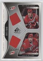 Rod Brind'Amour, Justin Williams #/100