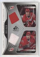 Rod Brind'Amour, Justin Williams #/100