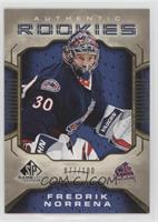 Authentic Rookies - Fredrik Norrena #/100