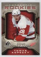 Authentic Rookies - Tomas Kopecky #/100