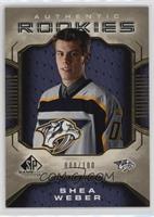 Authentic Rookies - Shea Weber #/100