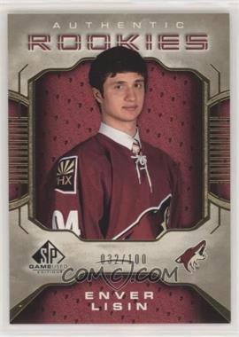 2006-07 SP Game Used Edition - [Base] - Gold #141 - Authentic Rookies - Enver Lisin /100