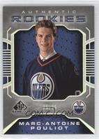 Authentic Rookies - Marc-Antoine Pouliot #/25