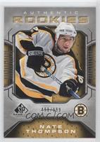 Authentic Rookies - Nate Thompson #/999