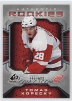 Authentic Rookies - Tomas Kopecky #/999