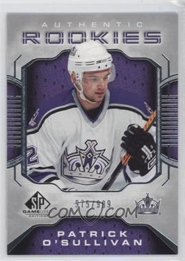 2006-07 SP Game Used Edition - [Base] #121 - Authentic Rookies - Patrick O'Sullivan /999