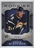 Authentic Rookies - Drew Stafford #/999