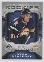 Authentic Rookies - Drew Stafford #/999