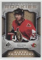 Authentic Rookies - Alexei Kaigorodov #/999