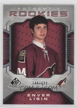 2006-07 SP Game Used Edition - [Base] #141 - Authentic Rookies - Enver Lisin /999