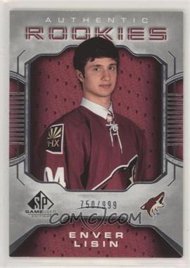 2006-07 SP Game Used Edition - [Base] #141 - Authentic Rookies - Enver Lisin /999