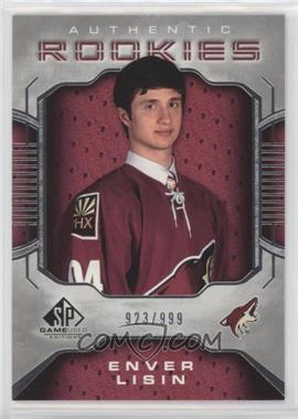 2006-07 SP Game Used Edition - [Base] #141 - Authentic Rookies - Enver Lisin /999