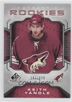 Authentic Rookies - Keith Yandle #/999