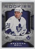 Authentic Rookies - Brendan Bell #/999