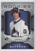 Authentic Rookies - Luc Bourdon #/999